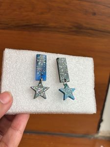 Star Drop Earrings