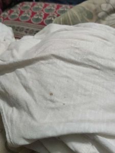 White Button Down Long Sleeve Top