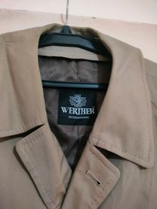 Korean Style Khaki Trench Overcoat
