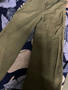 Brand New Baggy Fit Olive Cargo