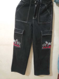 Black Cargo Pants