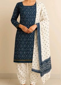 Bandhani Print Kurta Set
