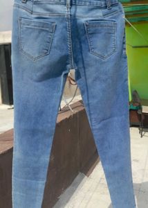 Embroidered Star Jeans