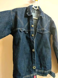 women&#39;s premium denim jacket blue