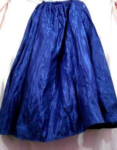 Elegant Blue Party Skirt