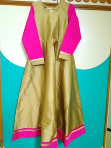 Ethnic Wear/Anarkali With Overcoat/Full Free Size