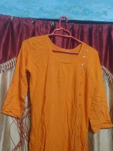 Orange Kurta