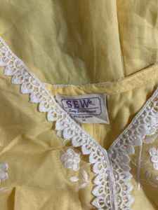 Sew -  Hand Embroidered Kurta Set