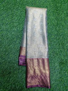 3 Saree. pure kanjeevaram silk saree at lowest