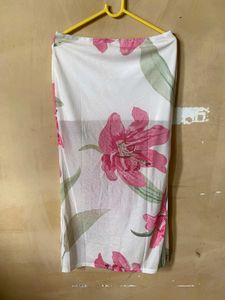 Floral Sarong Skirt