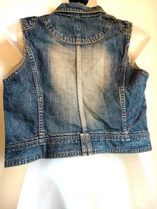 Denim Vest Size Small