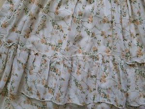 White floral frock !