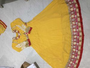 Ethnic Frok With Dupatta