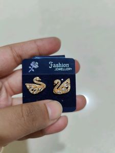 Swan AD Earrings