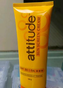 Attitude Sun Screen Cream SPF 30