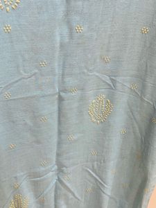 Blue Straight Kurti
