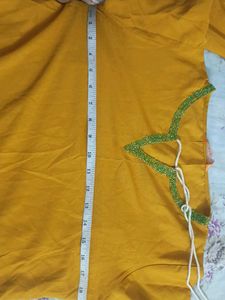 Mustard Yellow Kurti