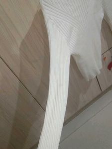 White Knit Top