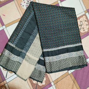 Black Woolen Shawl