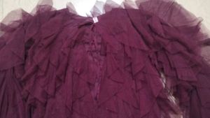 Ruffled Tulle Top
