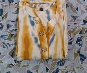 Tie-Dye Kurti Pant Set