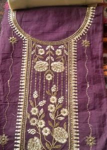 Embroidered Kurta Material
