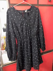 Black Polka Dot Dress