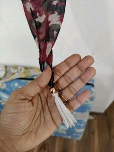 Elegant Floral Print Scarf