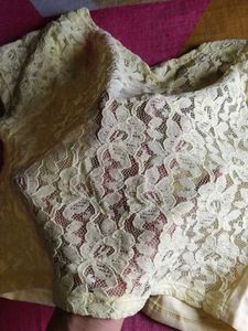 Lace Detail Top - Size Small