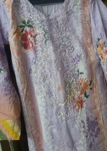 Lavender Patchwork Dress