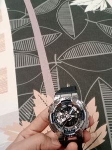 Watch Balck And Silver..... New