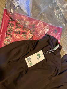 Elegant Brown Bodycon Midi Dress