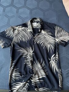 Tropical Palm Print Shirt