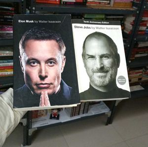 Elon Musk & Steve Jobs Biography Set