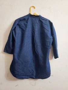 Denim Tunic Top