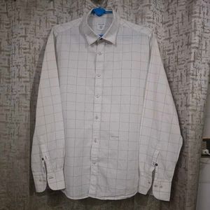 Rare Rabbit Grid Pattern Casual Shirt