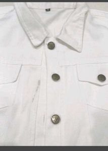 White Denim Jacket