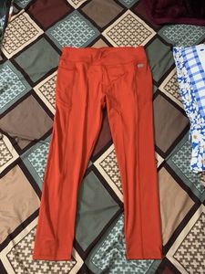 Orange Yoga Pants
