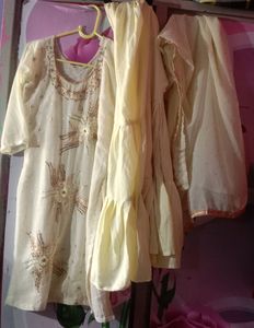 Garara, Kurti, Dupatta