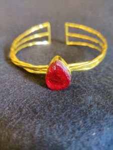 Druzy Ruby Bracelet