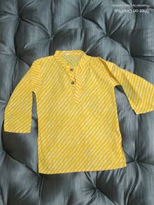 Striped Yellow Top