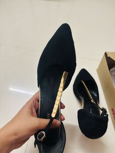 Black Pencil Heels