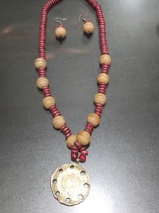 Boho Earring And Necklace Set
