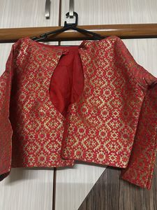 Women Ethnic Blouse Or Crop Top