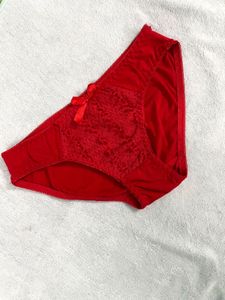 Red Laced Briefs