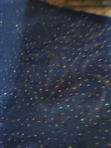 Elegant Navy &amp; Gold Ethnic Gown