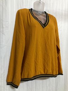 Max Yellow Long Sleeve Top