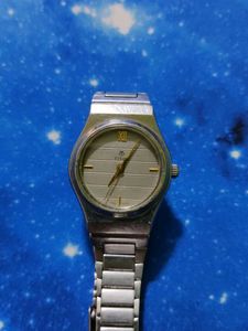 Vintage Titan Silver Watch