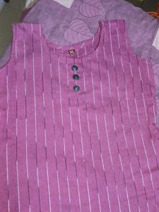 Striped Tunic Top - Size XL