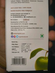 La Pink Ideal Bright Face Wash